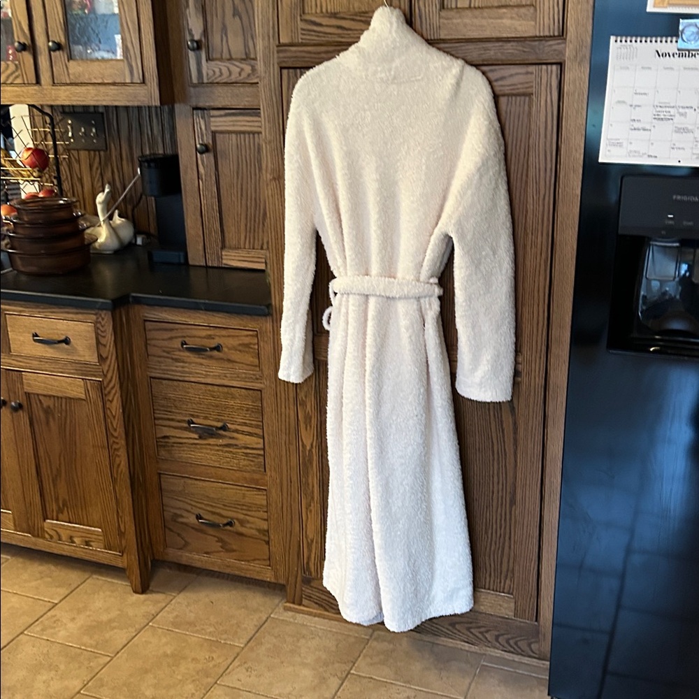Barefoot Dreams Cozy Chic White Robe Size 3 Large Soft Comfortable Lounge‎ - Picture 10 of 10